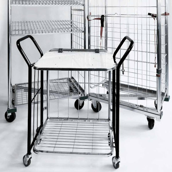 Přepravní klece a vozíky